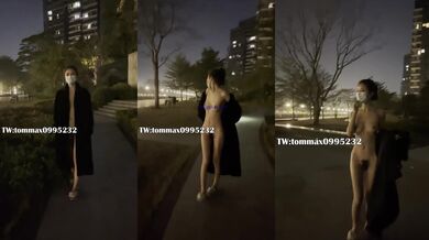 极品户外天体露出女神『tommax』和闺蜜野外全裸露出，极品身材和自然融为一体玩的就是紧张刺激！上 (2)